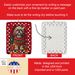 Lhasa Apso Holiday Christmas Porcelain Ornament Christmas Tree Hanging Decorations For Home Christmas Holiday, Rectangle, Gift, Multicolor_maomaolike.com