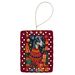 Greyhound Holiday Christmas Porcelain Ornament Christmas Tree Hanging Decorations For Home Christmas Holiday, Rectangle, Gift, Multicolor_maomaolike.com