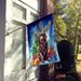 Chocolate Christmas Reindeer House Flag Large Porch Sleeve Pole Decorative Outside Yard Banner Artwork Wall Hanging, Polyester, House Size, Multicolor_maomaolike.com