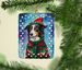 Border Collie Christmas Porcelain Ornament Christmas Tree Hanging Decorations For Home Christmas Holiday, Rectangle, Gift, Multicolor_maomaolike.com