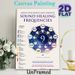 Sound Healing Frequencies Painting Poster, Informative Starry-themed Chakra Chart Poster, Educational Guide For Energy Healing Knowledge, Ideal For_maomaolike.com