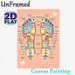 Foot Reflexology Painting Poster, Clear Color-coded Anatomical Diagram Poster, Educational Guide To Foot Pressure Zones, Ideal For Massage Studios_maomaolike.com