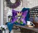 Great Dane King Of Mardi Gras Throw Pillow Machine Washable, Indoor Outdoor Decorative Pillow For Couch, Bed Or Patio, 18Hx18W_maomaolike.com