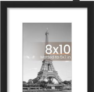 Cross-border Bestseller Black PVC Frame Stand 8×10 A4 Multi-size Framing Creative Wall-mounted Photo Wall_maomaolike.com