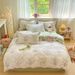 2026New Spring And Autumn Thickened Brushed Four-Piece Nanong Home Texile Pure Coon Bed Shee Quil Cover Bedding Three-Piece_maomaolike.com
