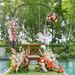 Outdoor Metal Garden Arch Trellis For Climbing Plants Grape Vine Flower_maomaolike.com