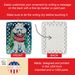 Poodle Christmas Porcelain Ornament Christmas Tree Hanging Decorations For Home Christmas Holiday, Rectangle, Gift, Multicolor_maomaolike.com