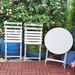 3 Piece Patio Bistro Set Of Foldable Round Table And Chairs_maomaolike.com
