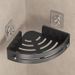 SOWE No-Drill Plastic Triangle Commercial Washstand Wall-Mounted Storage Rack Bathroom Kitchen Organizer_maomaolike.com