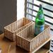 Pulan Desktop Miscellaneous Box Rattan Bathroom Organizer Basket Living Room Remote Control Kitchen Spice_maomaolike.com