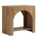 End Table, 2 Tier Square Side Table With Storage Shelf_maomaolike.com