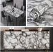 40cm*500cm White Marble Peel & Stick Contact Paper – Waterproof Self-Adhesive Cabinet & Furniture Wrap For Modern Home Decor_maomaolike.com