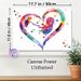 Fetus & Heart Themed Painting Poster, Vibrant Watercolor Style Poster, Colorful Heart-shaped Frame With Fetus Silhouette, Warm Heartfelt Decor Ideal_maomaolike.com