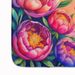 Peonies In Color Memory Foam Kitchen Mat Machine Washable Anti-Fatigue Mat Cushion Comfort Bath Mat Or Kitchen Rug_maomaolike.com