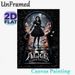 Alice: Madness Returns Painting Poster, Gothic Dark Fantasy Style Poster, Mysterious Dark-themed Artwork With Candy-filled Wonderland, Ideal For Game_maomaolike.com