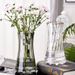 Light Luxury Minimalist Glass Vase, Ins-Style High-End Feel, Water-Cultivated Lily Flowers, Nordic Living Room Flower_maomaolike.com