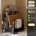 Kitchen Household And Chopstick Holder Cutting Board Pot Lid Rack Multi-functional Knife Storage Rack_maomaolike.com
