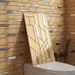 Mosaic Wood Grain Aluminum Plastic Board Self-Adhesive Waterproof Moisture-Proof Background Wall_maomaolike.com