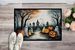 Ghosts Spooky Halloween Doormat Front Door Mat Indoor Outdoor Rugs For Entryway, Non Slip Washable Low Pile, 24H X 36W_maomaolike.com
