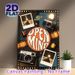Vintage Camera & Space "Open Mind" Painting Poster, Retro Nostalgic Collage Poster, Featuring Classic Cameras, Film Rolls And Space-themed Photos_maomaolike.com