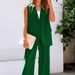 Women's Clothing vest suit with solid colours_maomaolike.com