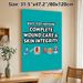 Wound Care & Skin Integrity Nursing Education Painting Poster, Vibrant Cartoon Medical Graphic Poster, Informative Nursing Reference Ideal For_maomaolike.com