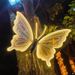 LED Dynamic Automatic Shaking Outdoor Waterproof Landscape Night Tour Electric Simulation Acrylic Butterfly Light_maomaolike.com