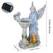 Colorful Lights Angel Statue Garden Courtyard Creative Decorative Ornaments Solar Night Light Resin Craft Designer Home Decor Deko Arredamento_maomaolike.com