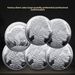 2024 U.S. Bison Gold And Silver Custom Cross-Border Medals, Buffalo City Old Man Head Commemorative Coins, Promotional_maomaolike.com
