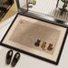 Antique Style Absorbent Quick-drying Carpet Bathroom Floor Mat Toilet Diatom Mud Toilet Door Anti-slip Dirt-resistant Foot Mat Home Decor Arredamento_maomaolike.com