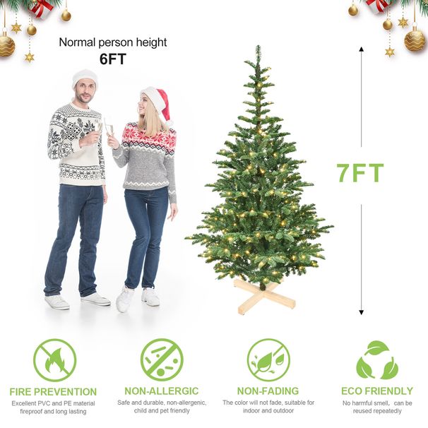 7ft PE/PVC Mixed TreePsLjSzcnQK_maomaolike.com