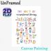 Occupational Therapy ABCs Painting Poster, Colorful Illustrated Alphabet-style Poster, Informative Educational Reference Suitable For Therapy Clinics_maomaolike.com