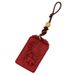 New Cinnabar Keychain Good Luck Hanging Tag Unisex Accessories Zodiac Sign Pendant_maomaolike.com