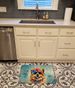 Chow Chow Hippie Dawg Memory Foam Kitchen Mat Machine Washable Anti-Fatigue Mat Cushion Comfort Bath Mat Or Kitchen Rug_maomaolike.com