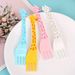 12pcs Reusable Giraffe Exquisite Fork Snacks, Cakes, And Fruit Decoration - Perfect For Outdoor Use_maomaolike.com