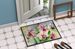 Orchids In Watercolor Doormat Front Door Mat Indoor Outdoor Rugs For Entryway, Non Slip Washable Low Pile, 24H X 36W_maomaolike.com
