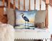 Blue Heron Barely Lit Sky Throw Pillow Machine Washable, Indoor Outdoor Decorative Pillow For Couch, Bed Or Patio, 14Hx14W_maomaolike.com