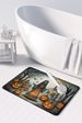 La Llorona Skeleton Spooky Halloween Memory Foam Kitchen Mat Machine Washable Anti-Fatigue Mat Cushion Comfort Bath Mat Or Kitchen Rug_maomaolike.com