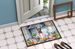 American Hairless Terrier The Chef Doormat Front Door Mat Indoor Outdoor Rugs For Entryway, Non Slip Washable Low Pile, 24H X 36W_maomaolike.com