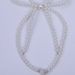 Creative New Simple Pearl Bow Curtain Tie No-Drill Magnetic Buckle Light Luxury_maomaolike.com