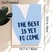 Inspirational Quote Heart Painting Poster, Soft-toned Hand-drawn Style Poster, Uplifting Motivational Message, Ideal For Bedroom And Living Room Decor_maomaolike.com