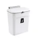7/9L Wall Mounted Household Galley Waste Hanging Bathroom Trash Can With Lid Food Garbage Bin Kitchen Accessories_maomaolike.com