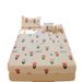 Ins Style Thickened Dotted Fleece Sheet Single Piece Bed Full Wrap Protector Home Bedroom Mattress Cover Dirt-Proof_maomaolike.com