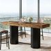 Home Bar Table, Counter Height Pub Table With Sturdy Base_maomaolike.com