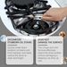 Jakehoe Stove Cleaning Cream, Household Kitchen Range Hoods Decontaminator, Decontaminator And Mild Cleaning Agent_maomaolike.com