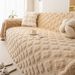 French Style Thick Plush Sofa Cover - Elegant Non-Slip Couch Protector, Soft & Warm Throw Blanket For Living Room, Full_maomaolike.com
