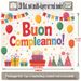 Italian Happy Birthday Banner - 2D Flat Polyester Backdrop, Wall Hanging Photo Props, Birthday Party Supplies_maomaolike.com