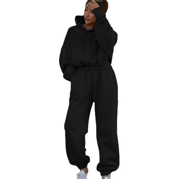 Women's Clothing autumn and winter women's clothing new casual sweatshirt jacket sports suit for women_maomaolike.com