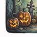 Graveyard Spooky Halloween Memory Foam Kitchen Mat Machine Washable Anti-Fatigue Mat Cushion Comfort Bath Mat Or Kitchen Rug_maomaolike.com