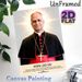 Pope Leo XIV Religious Painting Poster, Warm Luminous Portrait Poster, With Inspirational Faith Quote, Suitable For Home Or Prayer Space_maomaolike.com